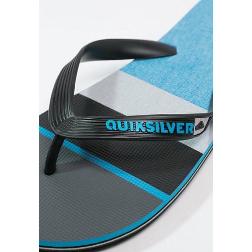 Quiksilver MOLOKAI SUNSET  Japonki blue/black/grey zalando szary tworzywo sztuczne
