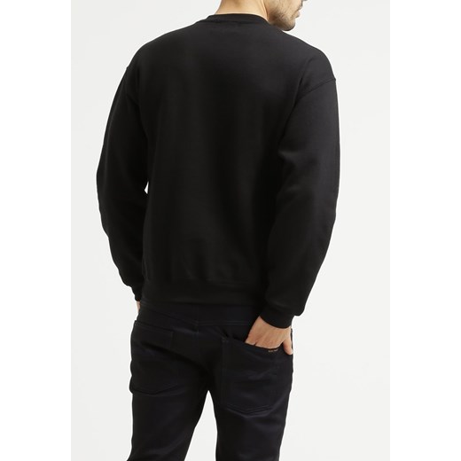 Burton Menswear London BLACK INTERSTATE Bluza black zalando czarny mat