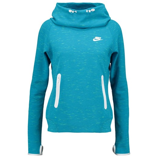 Nike Sportswear TECH FLEECE Bluza z kapturem light blue zalando turkusowy bawełna