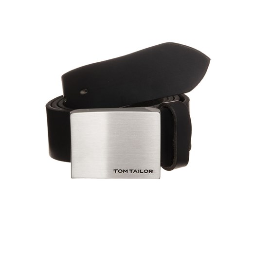 Tom Tailor Pasek black zalando czarny mat