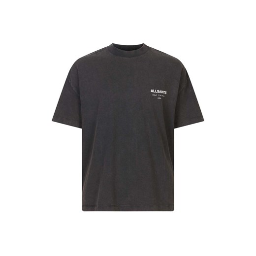 AllSaints t-shirt bawełniany kolor czarny z nadrukiem S ANSWEAR.com