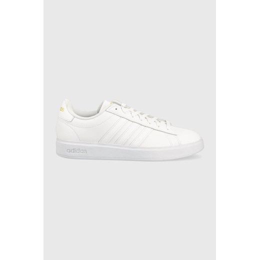 adidas sneakersy GRAND COURT kolor biały GW9213 ze sklepu ANSWEAR.com w kategorii Trampki damskie - zdjęcie 158457098