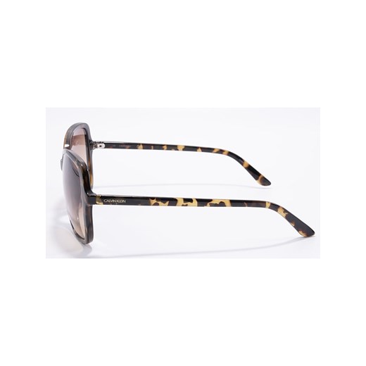 Calvin Klein Damskie okulary przeciwsłoneczne w kolorze brązowym Calvin Klein 57 Limango Polska