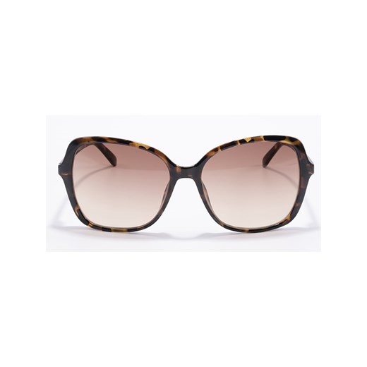 Calvin Klein Damskie okulary przeciwsłoneczne w kolorze brązowym Calvin Klein 57 Limango Polska