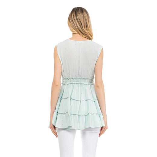 Tantra Bluzka w kolorze niebieskim Tantra M Limango Polska