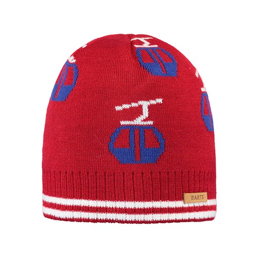 Barts Czapka beanie &quot;Dequan&quot; w kolorze czerwonym 53-55 cm Limango Polska