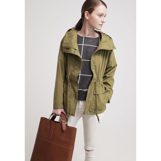 TWINTIP Kurtka wiosenna khaki zalando brazowy bawełna