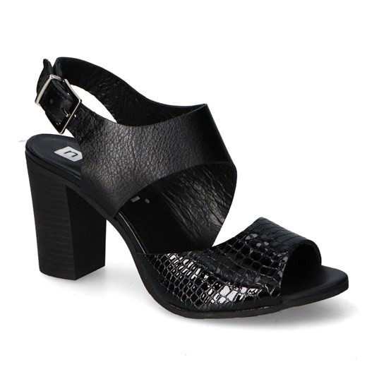 Sandały Nessi 19529 Czarny+Czarny MH ze sklepu Arturo-obuwie w kategorii Sandały damskie - zdjęcie 158475478