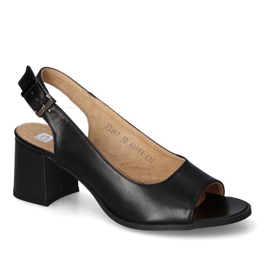 Sandały Nessi 23487 Czarny 3 lico ze sklepu Arturo-obuwie w kategorii Sandały damskie - zdjęcie 158475597