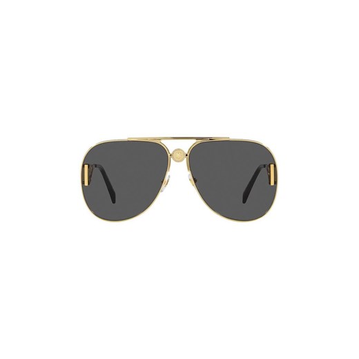 Versace okulary przeciwsłoneczne kolor złoty Versace 63 ANSWEAR.com