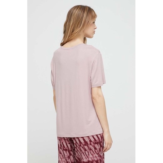 Calvin Klein Underwear t-shirt lounge kolor różowy Calvin Klein Underwear XL ANSWEAR.com