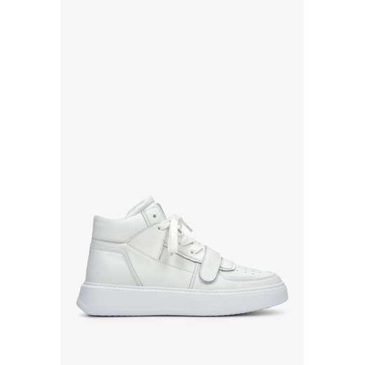 ES 8: Białe wysokie sneakersy damskie skórzane ES8 Es 8 39 Estro promocja