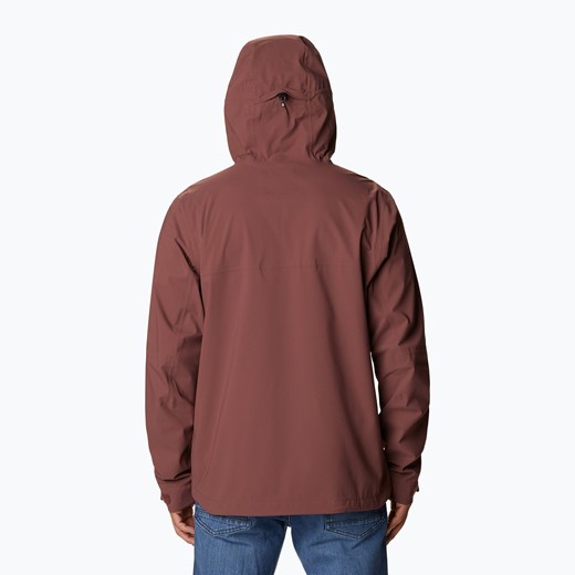 Kurtka trekkingowa męska Columbia Omni-Tech Ampli-Dry brązowa 1932854 Columbia S sportano.pl