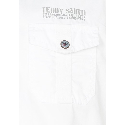 Teddy Smith CYPRESS Koszula blanc unis zalando szary koszule