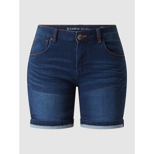 Szorty jeansowe o kroju slim fit z dodatkiem streczu model ‘Rachelle’ Garcia 26 Peek&Cloppenburg  okazyjna cena