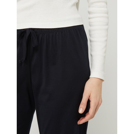 Luźne spodnie z bawełny merceryzowanej model ‘Cotton Deluxe’ Hanro S Peek&Cloppenburg 