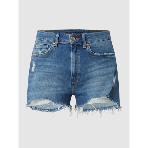 Szorty jeansowe z wysokim stanem z dodatkiem streczu model ‘Rosie’ Mavi Jeans 28 Peek&Cloppenburg  okazja