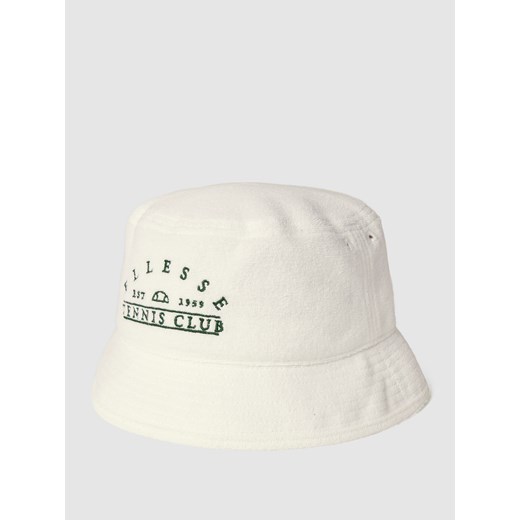 Czapka typu bucket hat z froty z wyhaftowanym logo Ellesse One Size Peek&Cloppenburg  wyprzedaż