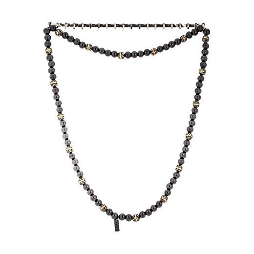 Icon Brand CHIANG MAI Naszyjnik multi zalando bialy drewno