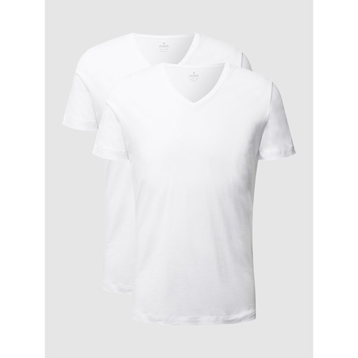 T-shirt o kroju body fit z bawełny pima w zestawie 2 szt. Ragman XL Peek&Cloppenburg 