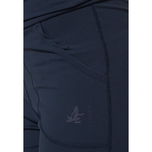Curare Yogawear Spodnie treningowe night blue zalando szary bez wzorów/nadruków