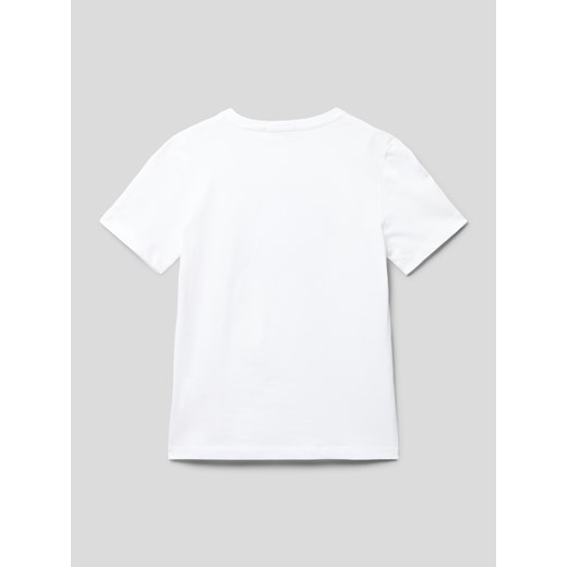 T-shirt z nadrukiem z logo model ‘PRINT SUNREVEAL MONO LOGO’ 164 Peek&Cloppenburg 