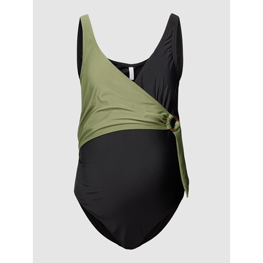 Kostium kąpielowy ciążowy z ozdobnym obszyciem model ‘Amely’ L Peek&Cloppenburg 