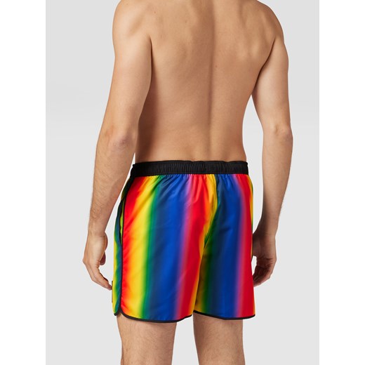 Spodenki kąpielowe z aplikacją z logo Calvin Klein Underwear M okazyjna cena Peek&Cloppenburg 