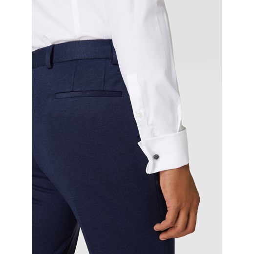 Koszula biznesowa o kroju slim fit z kołnierzykiem typu cutaway model ‘Hank’ 42 Peek&Cloppenburg