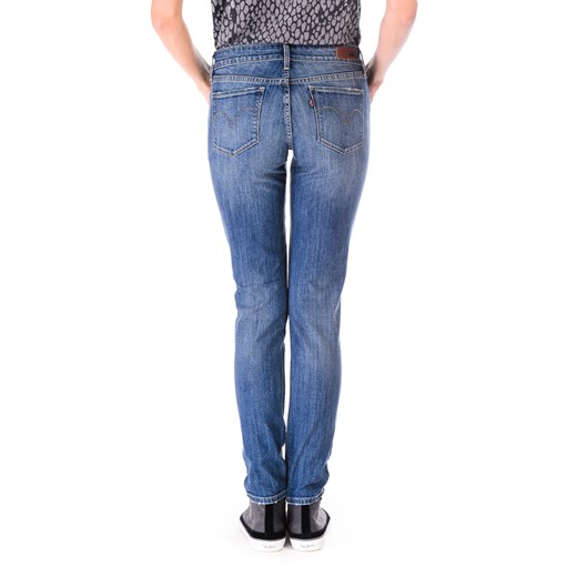 Jeansy Levi's Demi Curve Studded Skinny "Breaking Blue" be-jeans niebieski Spodnie