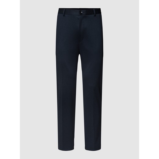 Spodnie do garnituru o kroju slim fit z częściowo elastycznym pasem model ‘Baxx’ 50 wyprzedaż Peek&Cloppenburg 