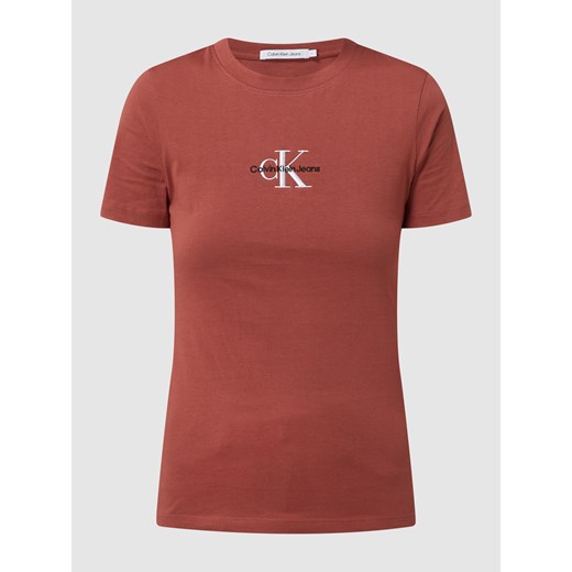 T-shirt z wyhaftowanym logo XL Peek&Cloppenburg 