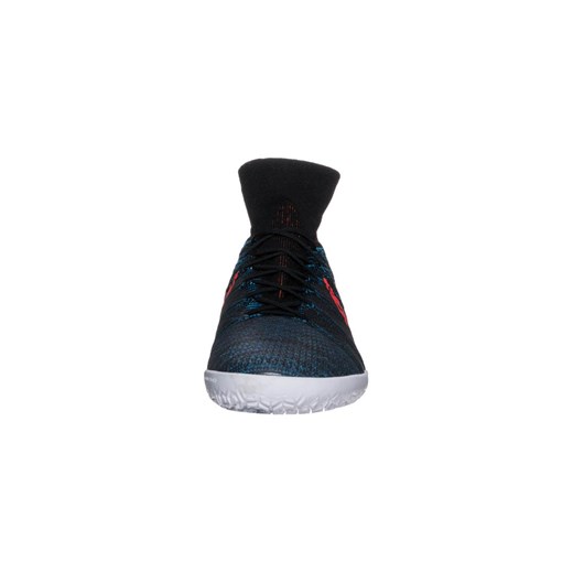 Nike Performance ELASTICO SUPERFLY IC Halówki black/total crimson/blue lagoon zalando czarny syntetyk