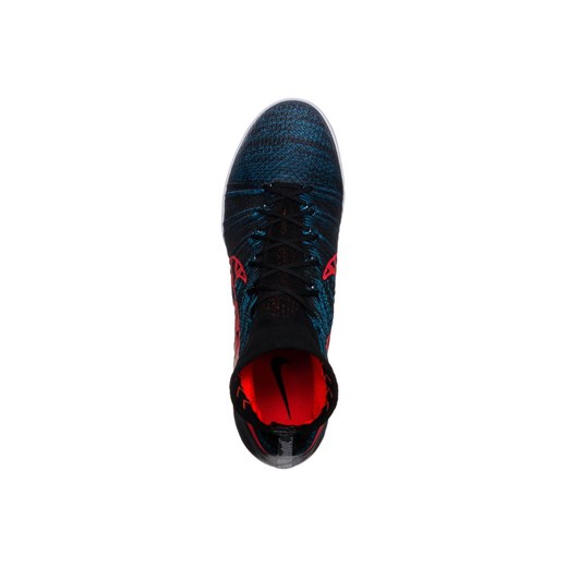 Nike Performance ELASTICO SUPERFLY IC Halówki black/total crimson/blue lagoon zalando czarny sztuczna