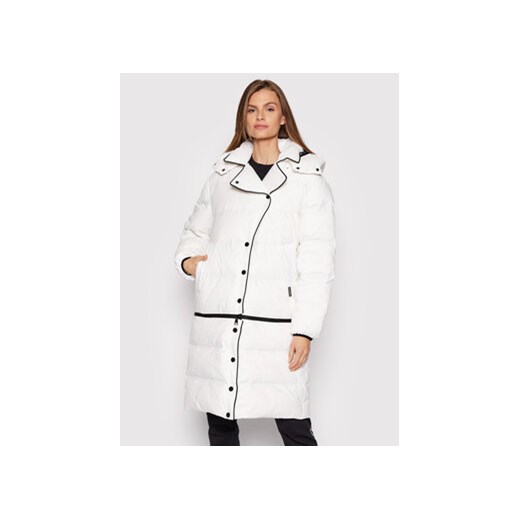 KARL LAGERFELD Kurtka puchowa Transformer 216W1502 Biały Regular Fit Karl Lagerfeld S MODIVO