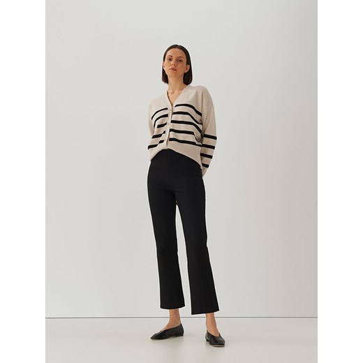 Someday Kardigan &quot;Tulie&quot; w kolorze czarno-kremowym Someday 42 Limango Polska