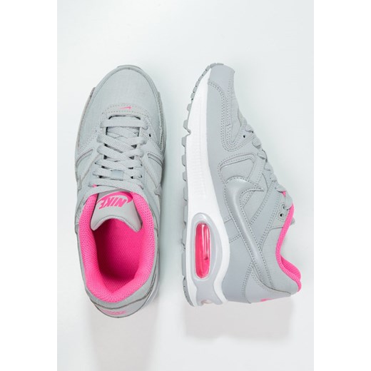 Nike Sportswear AIR MAX COMMAND Tenisówki i Trampki wolf grey/pink pow zalando szary okrągłe