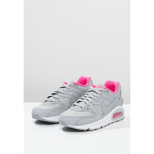 Nike Sportswear AIR MAX COMMAND Tenisówki i Trampki wolf grey/pink pow zalando szary sportowy