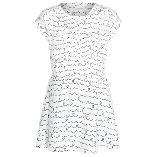 Emoi Sukienka koszulowa optical white zalando szary abstrakcyjne wzory