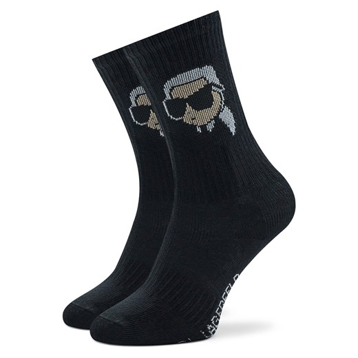 Skarpety Wysokie Dziecięce KARL LAGERFELD Z20092 Black 09B Karl Lagerfeld 31 eobuwie.pl