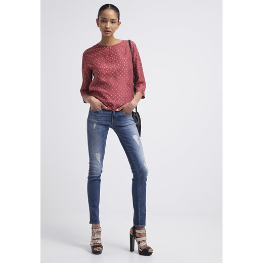 Meltin Pot MAIA Jeansy Slim fit dyed denim zalando czerwony fit