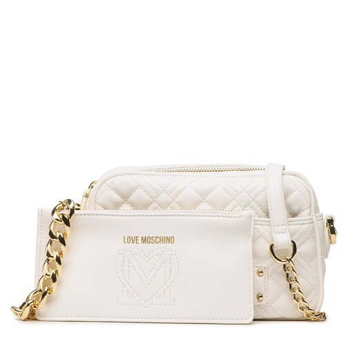 Torebka LOVE MOSCHINO JC4017PP1GLA0120 Offwhite Love Moschino dostępne inne rozmiary okazyjna cena eobuwie.pl