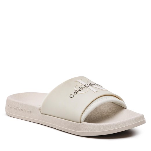 Klapki Calvin Klein Jeans Slide Monogram Tpu YW0YW00585 09K dostępne inne rozmiary wyprzedaż eobuwie.pl