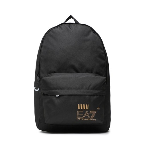 Plecak EA7 Emporio Armani 245081 CC940 26121 Black/Gold Logo dostępne inne rozmiary okazyjna cena eobuwie.pl