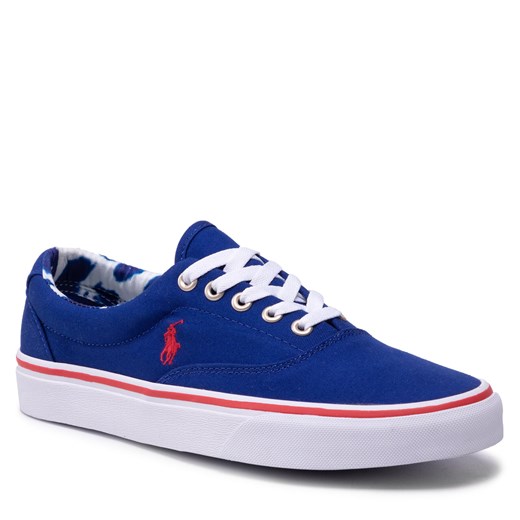 Tenisówki Polo Ralph Lauren Keaton 816861080004 Royal/Red Polo Ralph Lauren dostępne inne rozmiary eobuwie.pl promocja