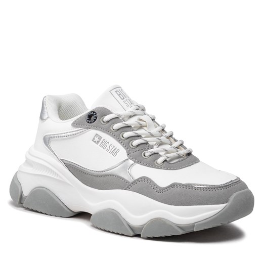 Sneakersy Big Star Shoes KK274384 White 38 eobuwie.pl okazyjna cena