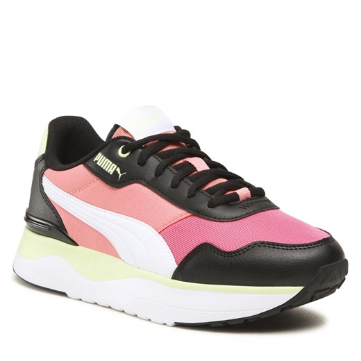 Sneakersy Puma R78 Voyage 380729 15 Black/White/Carnation Pink Puma 38 wyprzedaż eobuwie.pl