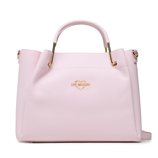 Love Moschino shopper bag na ramię elegancka matowa mieszcząca a8