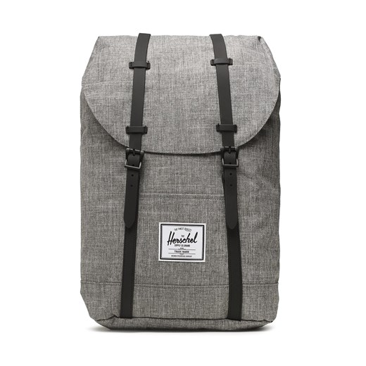 Plecak Herschel Ravern 10066-01132 Crosshatch/Black one size promocyjna cena eobuwie.pl