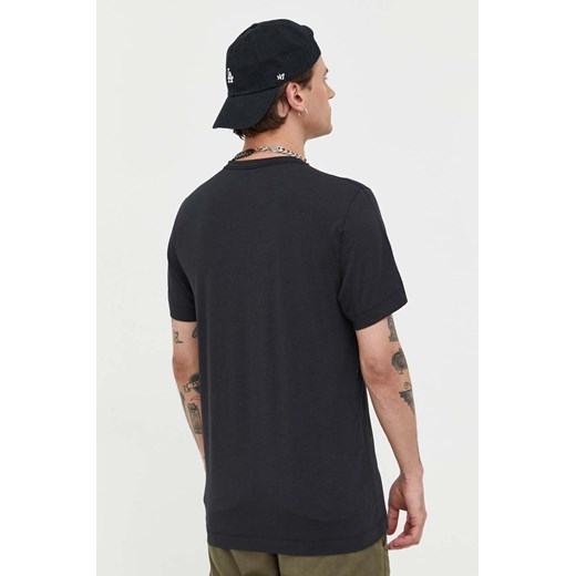 Abercrombie &amp; Fitch t-shirt męski kolor czarny gładki Abercrombie & Fitch L ANSWEAR.com